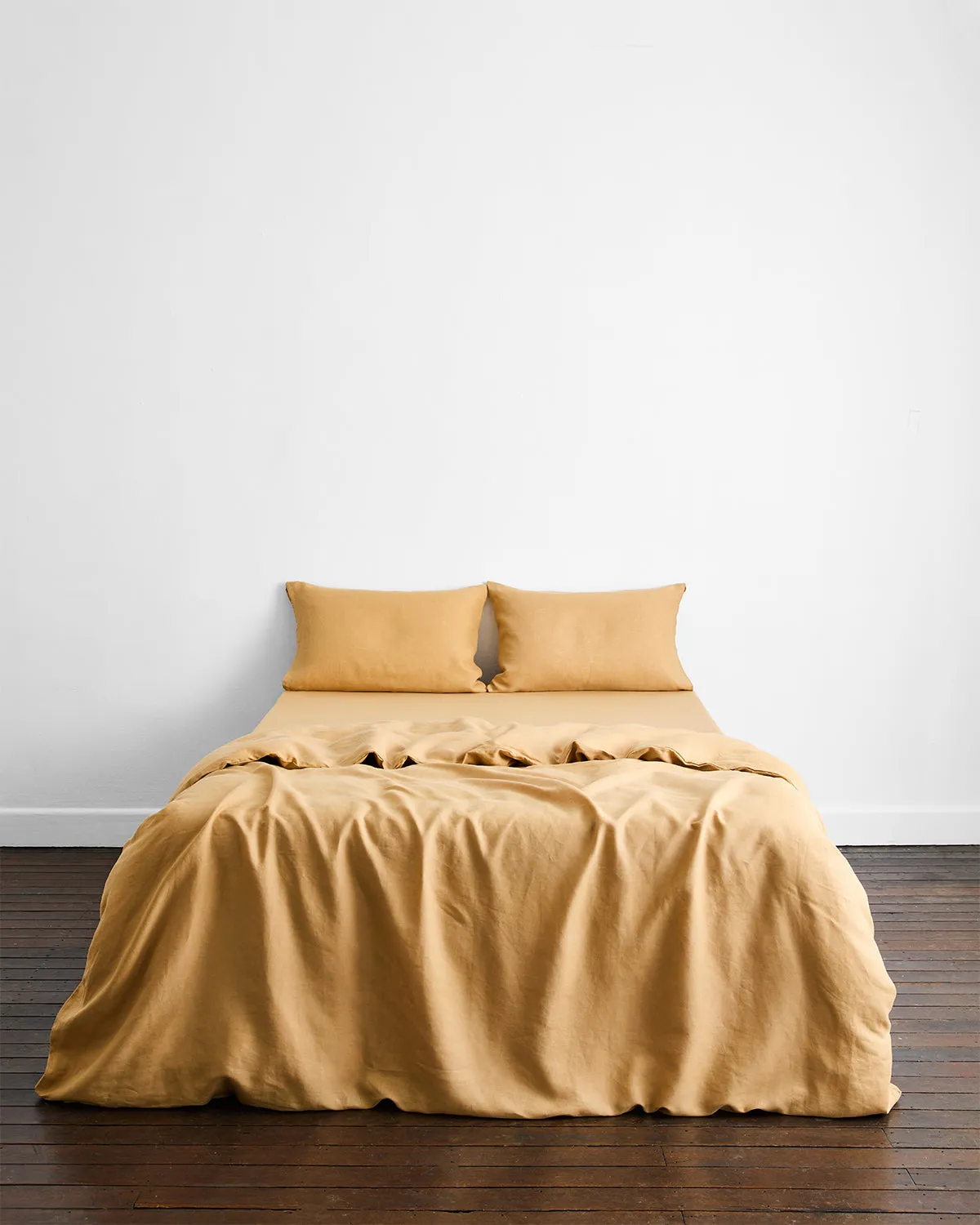 Caramel 100% French Flax Linen Duvet Cover