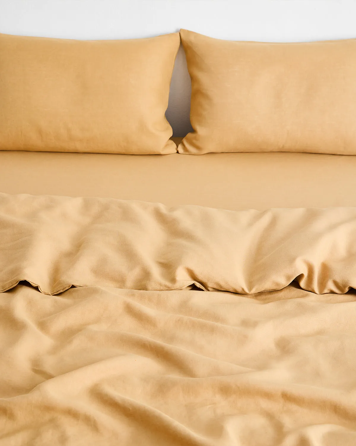 Caramel 100% French Flax Linen Duvet Cover