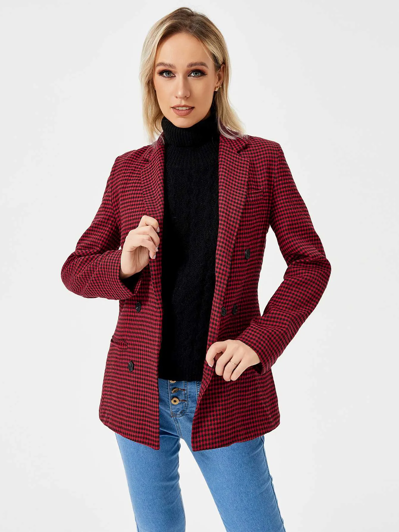 Casual Blazer Lapel Jacket