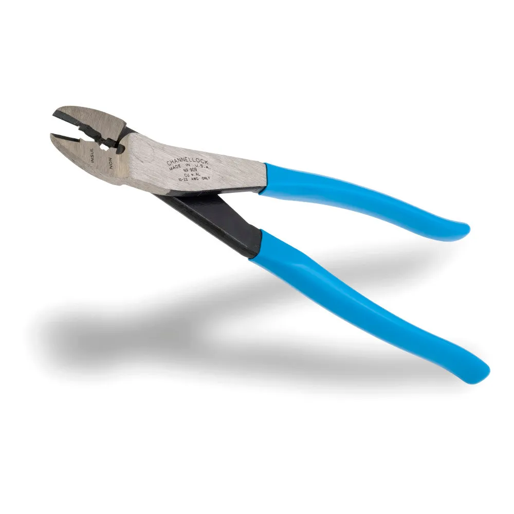 Channellock 909 9.5" Crimping Plier, Cutter