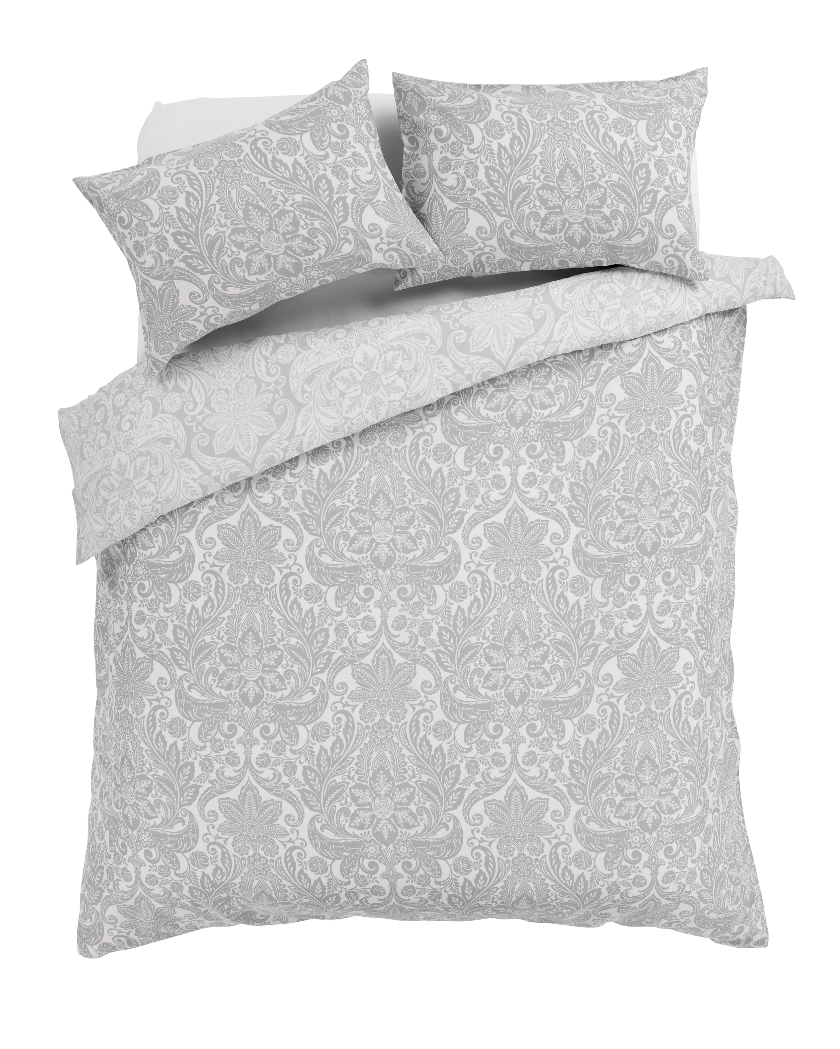 Chantilly Floral Luxury Cotton Rich Duvet Set Super Soft OEKO-TEX Certified Bedding in Single Double King Sizes by OLIVIA ROCCO