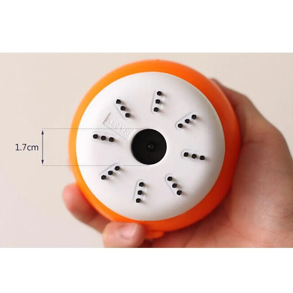 Charming Mushroom Shaped Mini Dust Vacuum - Adorable and Portable Cleaning Companion for Home, Office, and Vehicle