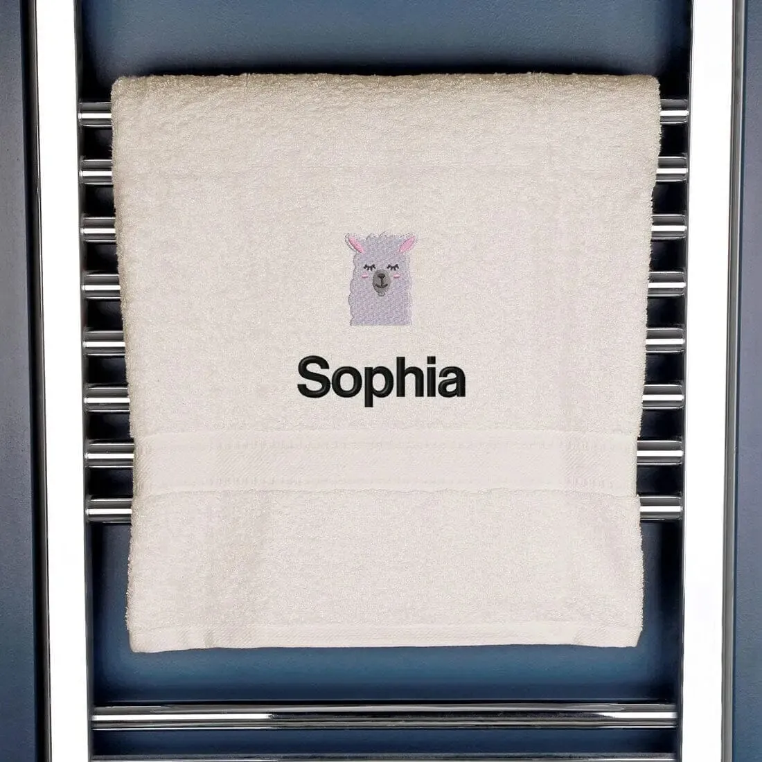 Children's Llama Bath Towel