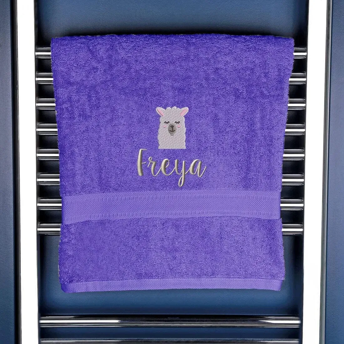 Children's Llama Bath Towel