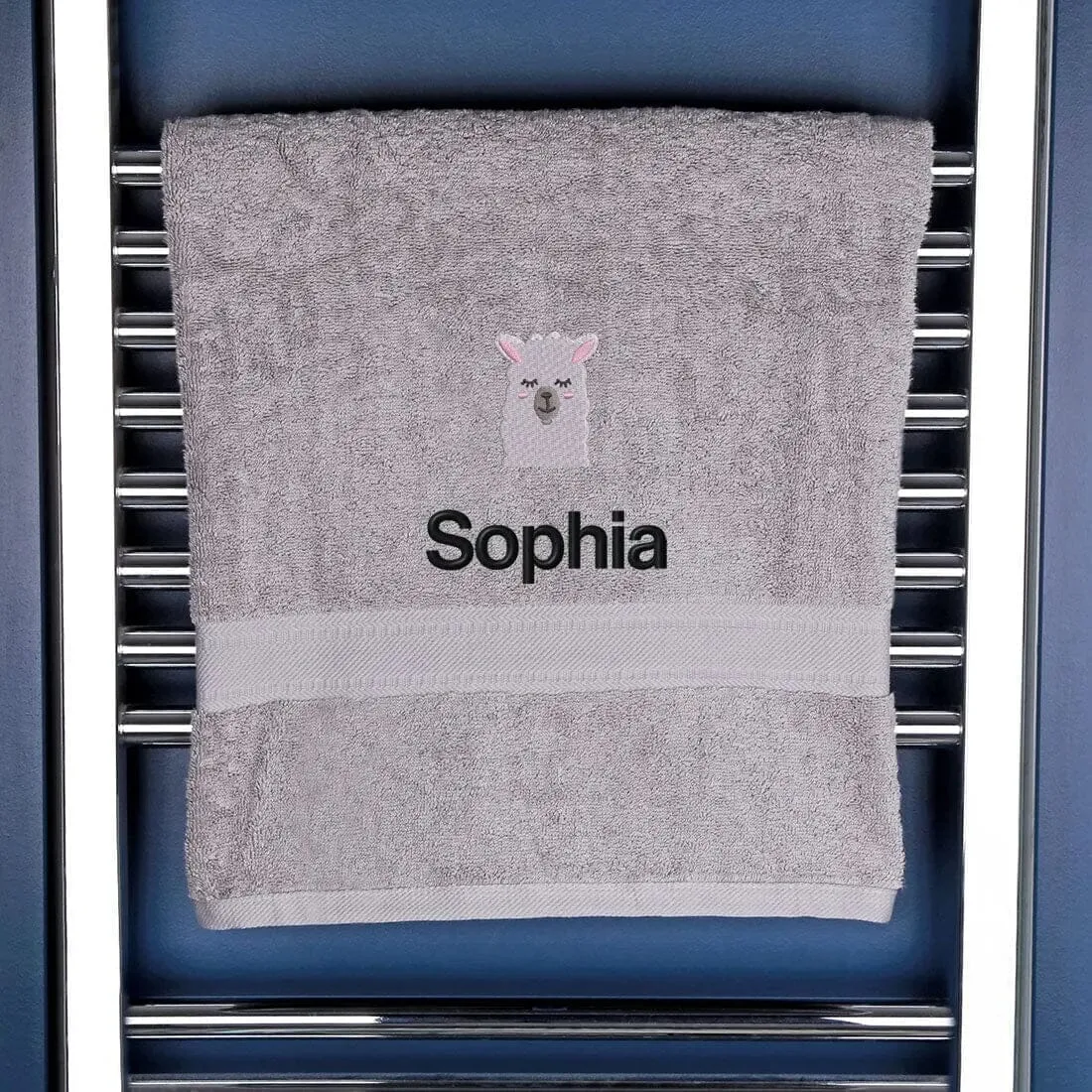 Children's Llama Bath Towel