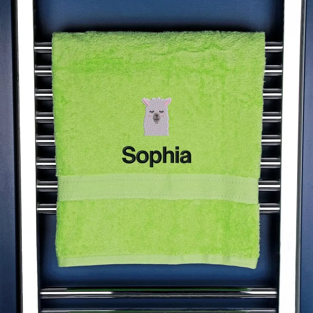 Children's Llama Bath Towel