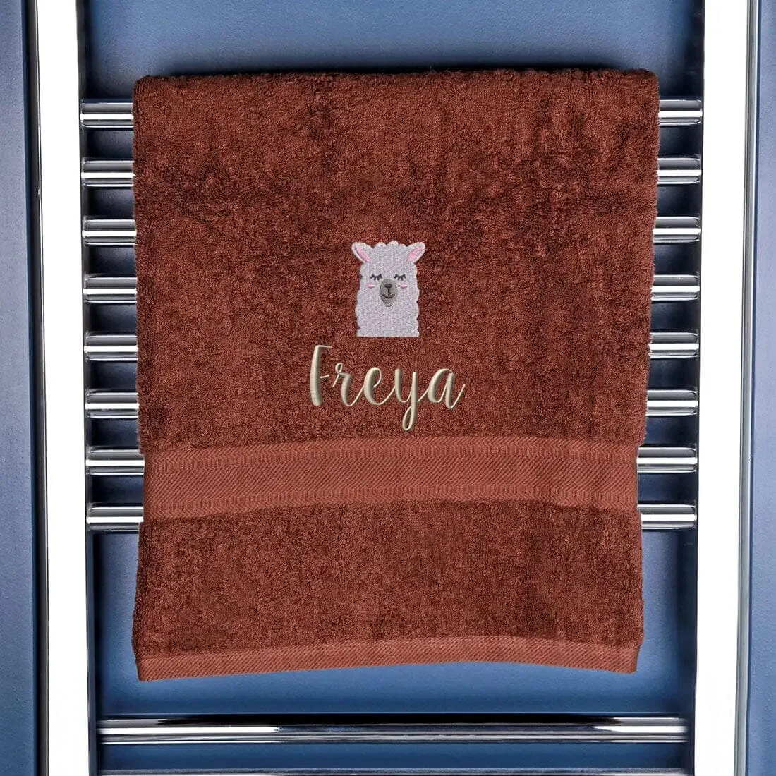 Children's Llama Bath Towel