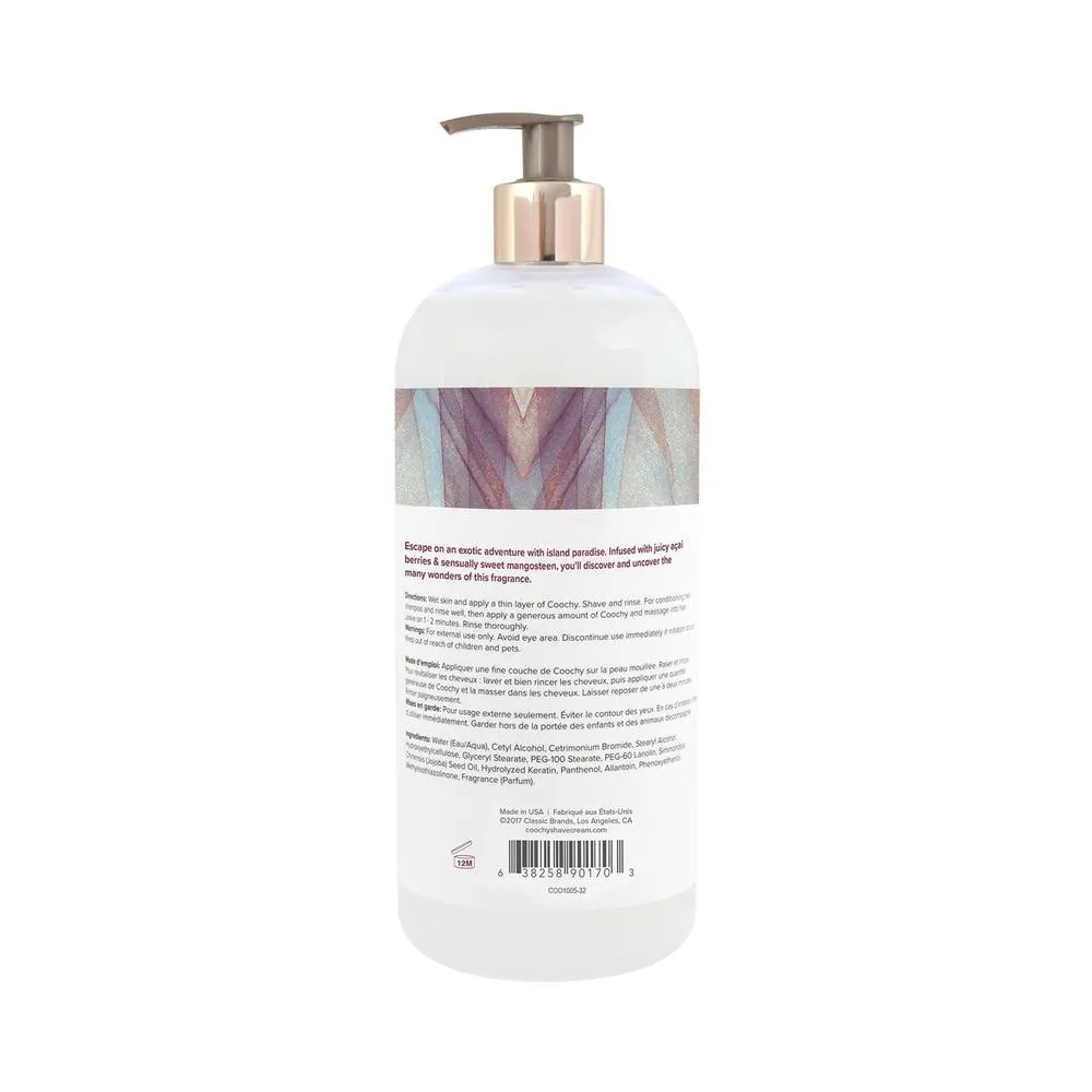 COOCHY Shave Cream - 32 oz Island Paradise