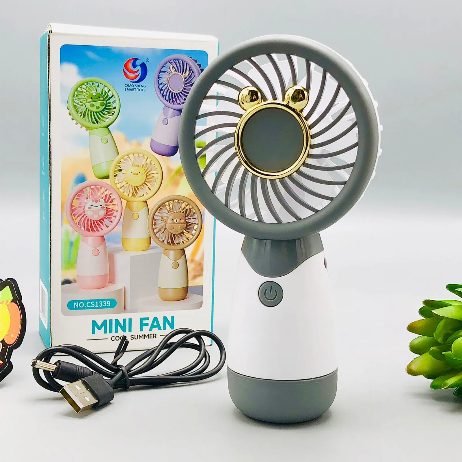 Cool Summer Rechargeable Mini Fan With USB