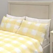 Cora Check Sunshine Duvet Cover Bedset