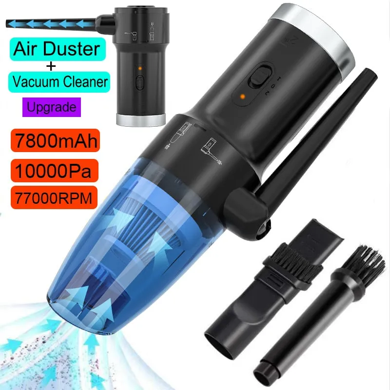 Cordless Electric Air Duster Computer Vacuum Cleaner