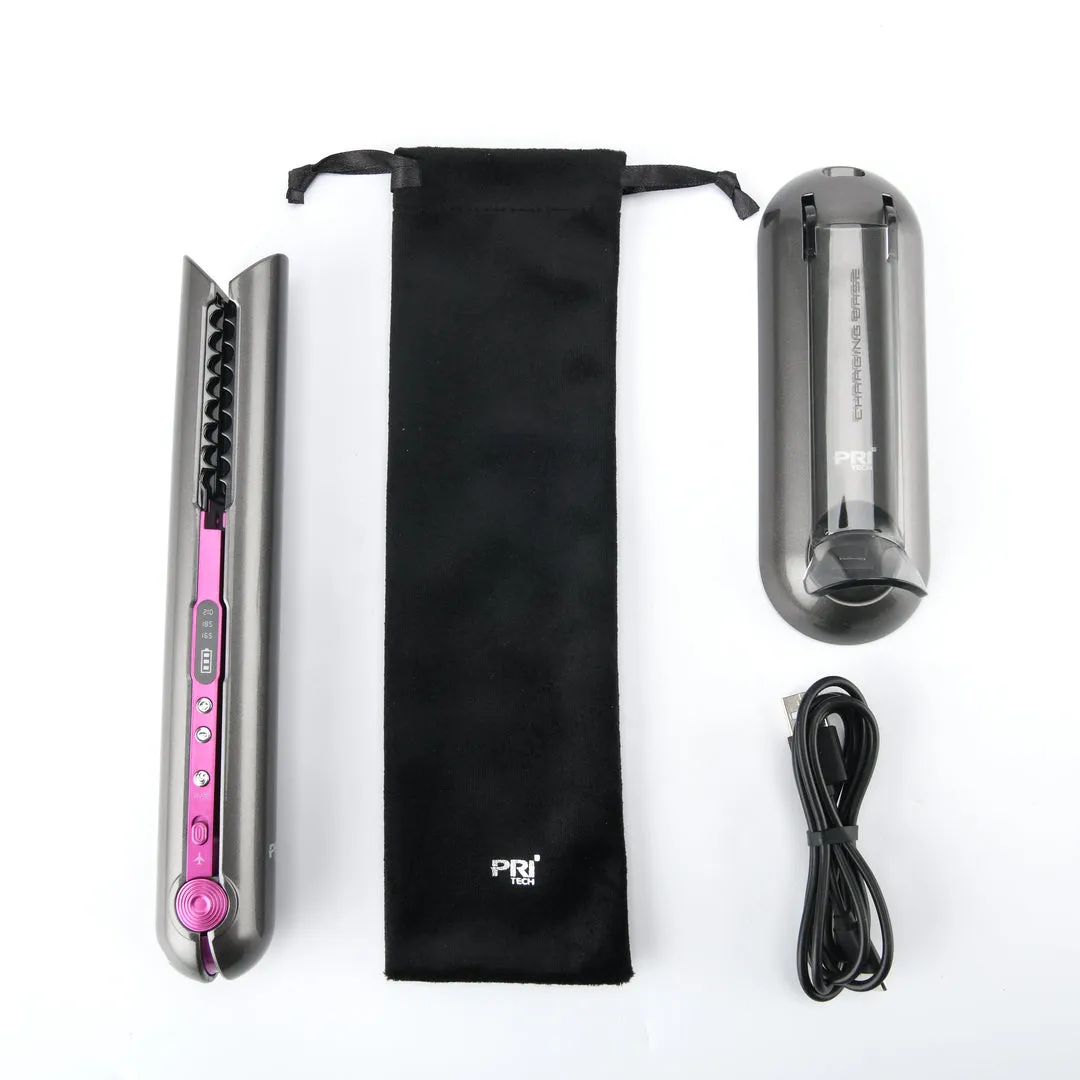 Cordless Hair Straightener Flat Iron Professional -Portable