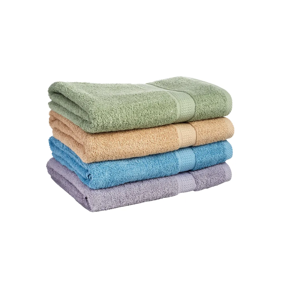 Cotton Bath Towel Set (6 pc)