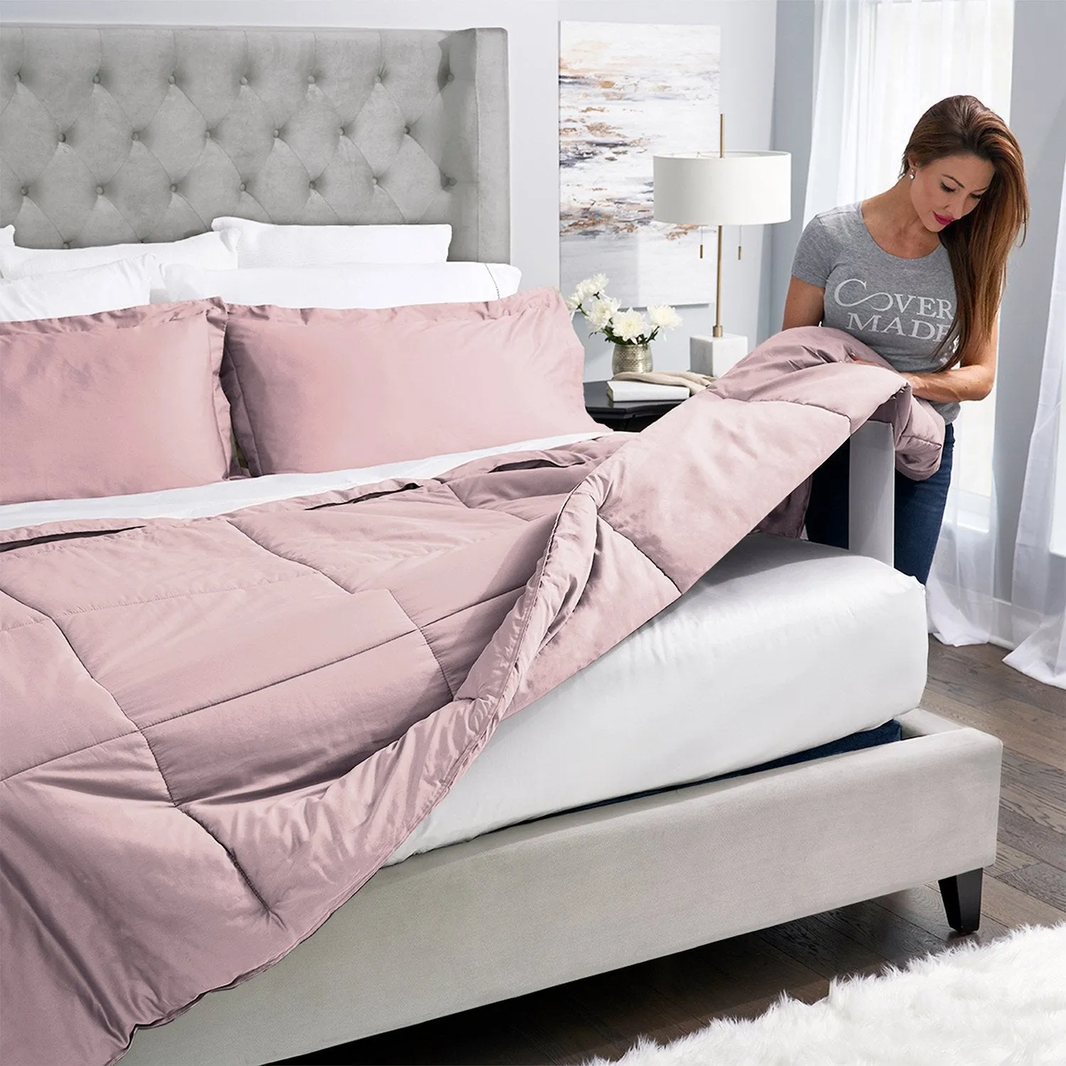 Covermade Easy Bed Making Down Alternative Comforter