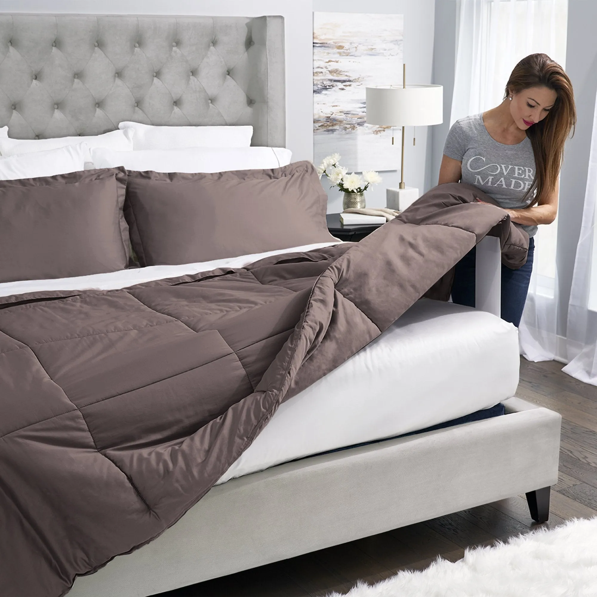 Covermade Easy Bed Making Down Alternative Comforter