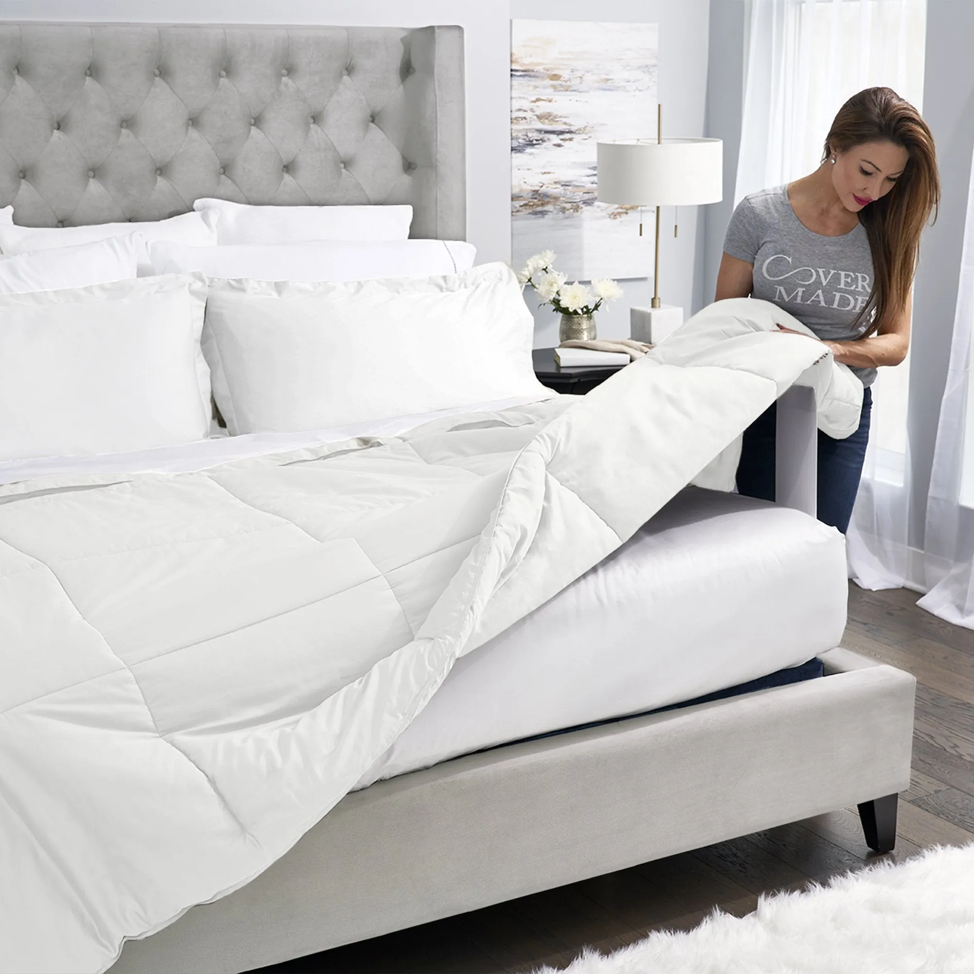 Covermade Easy Bed Making Down Alternative Comforter