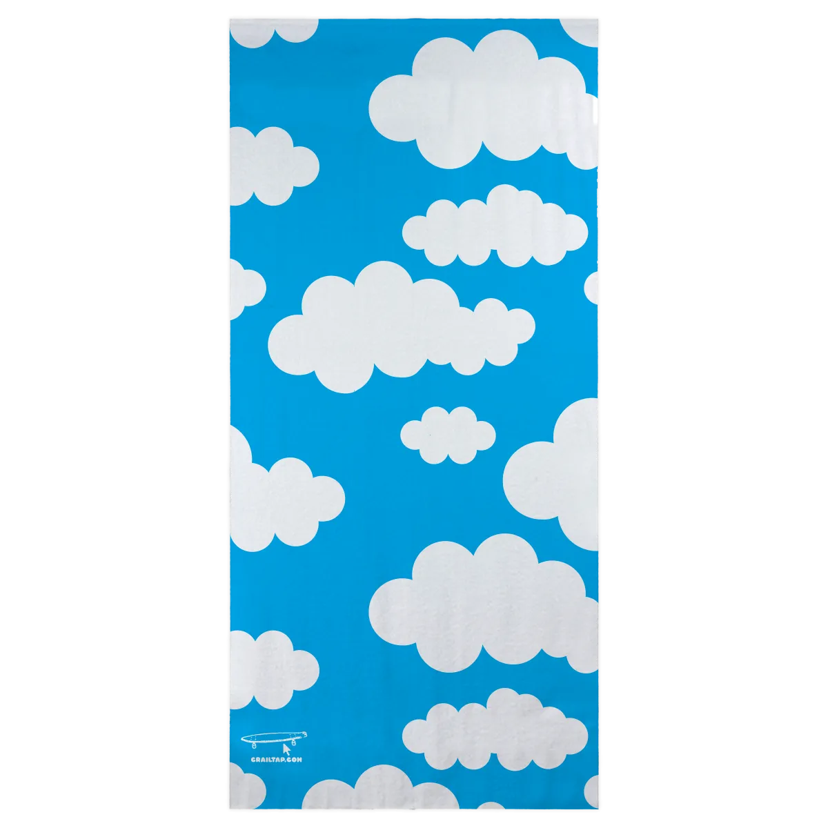 Crailtap Clouds Towel Blue