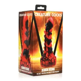 Creature Cocks Demon Rising Scaly Dragon Silicone Dildo