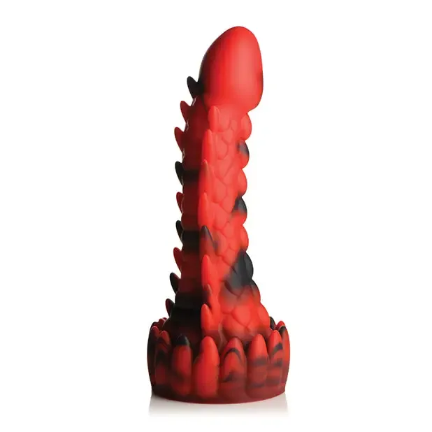 Creature Cocks Demon Rising Scaly Dragon Silicone Dildo