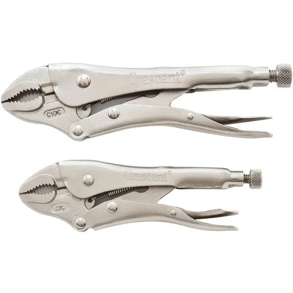 CRESCENT CLP2SET 2-Piece Locking Plier Set