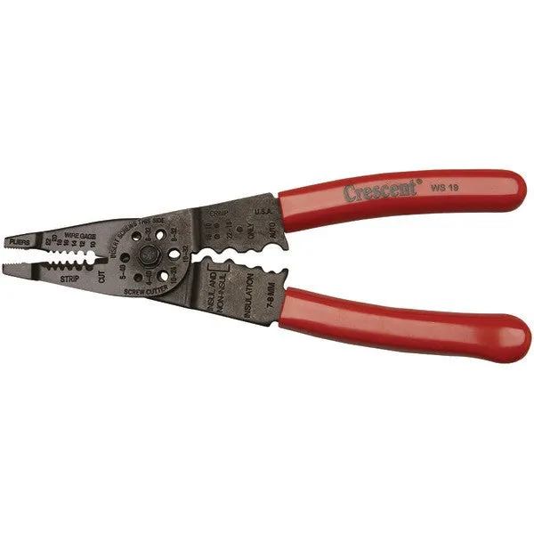 CRESCENT WS19H 8" Crimper-Wire Cutter