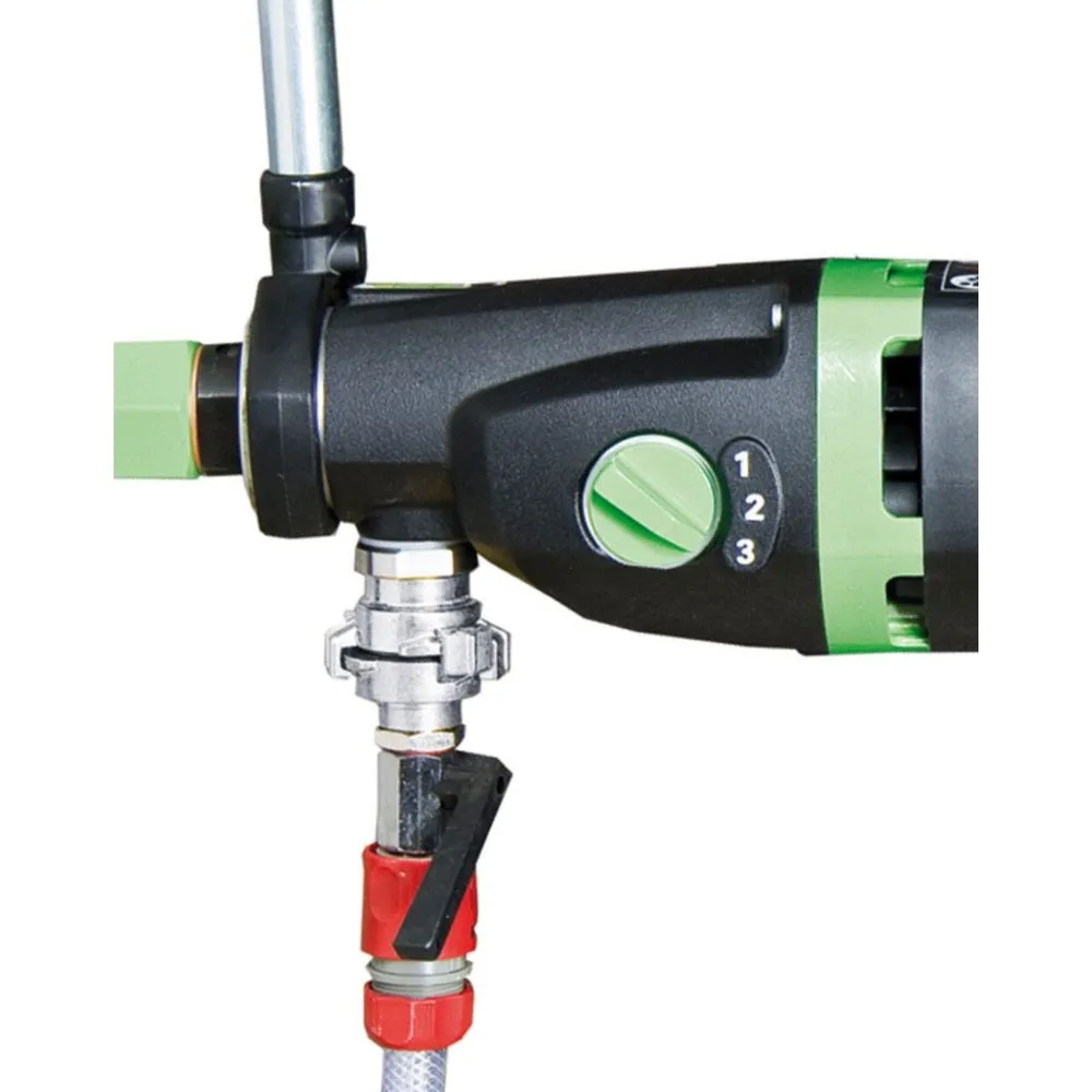 CS Unitec ETN 162/3 PSV Hand Held Wet/Dry Diamond Core Drill for Concrete w/ Anchor/Vacuum Stand and Pump Kit| 6-3/8" Capacity in Reinforced Concrete/8" in Brick/Block | 3-Speed | MADE IN GERMANY 120V