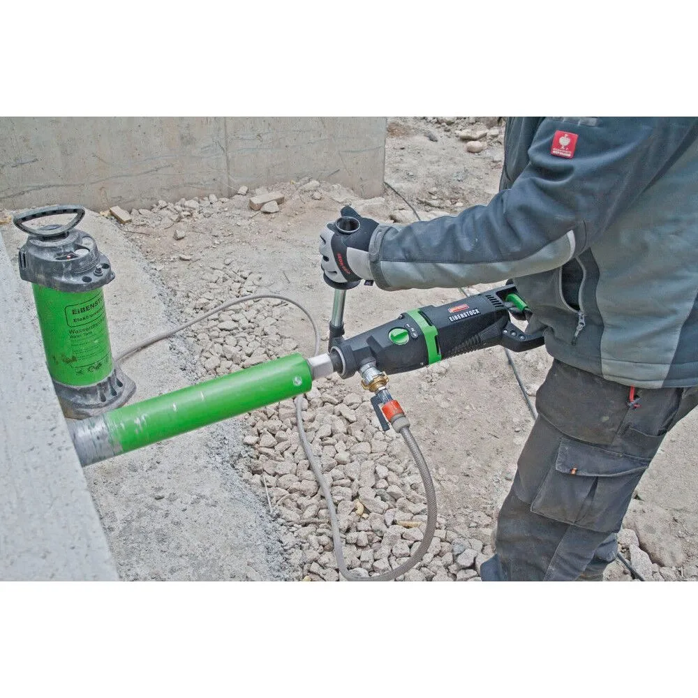 CS Unitec ETN 162/3 PSV Hand Held Wet/Dry Diamond Core Drill for Concrete w/ Anchor/Vacuum Stand and Pump Kit| 6-3/8" Capacity in Reinforced Concrete/8" in Brick/Block | 3-Speed | MADE IN GERMANY 120V