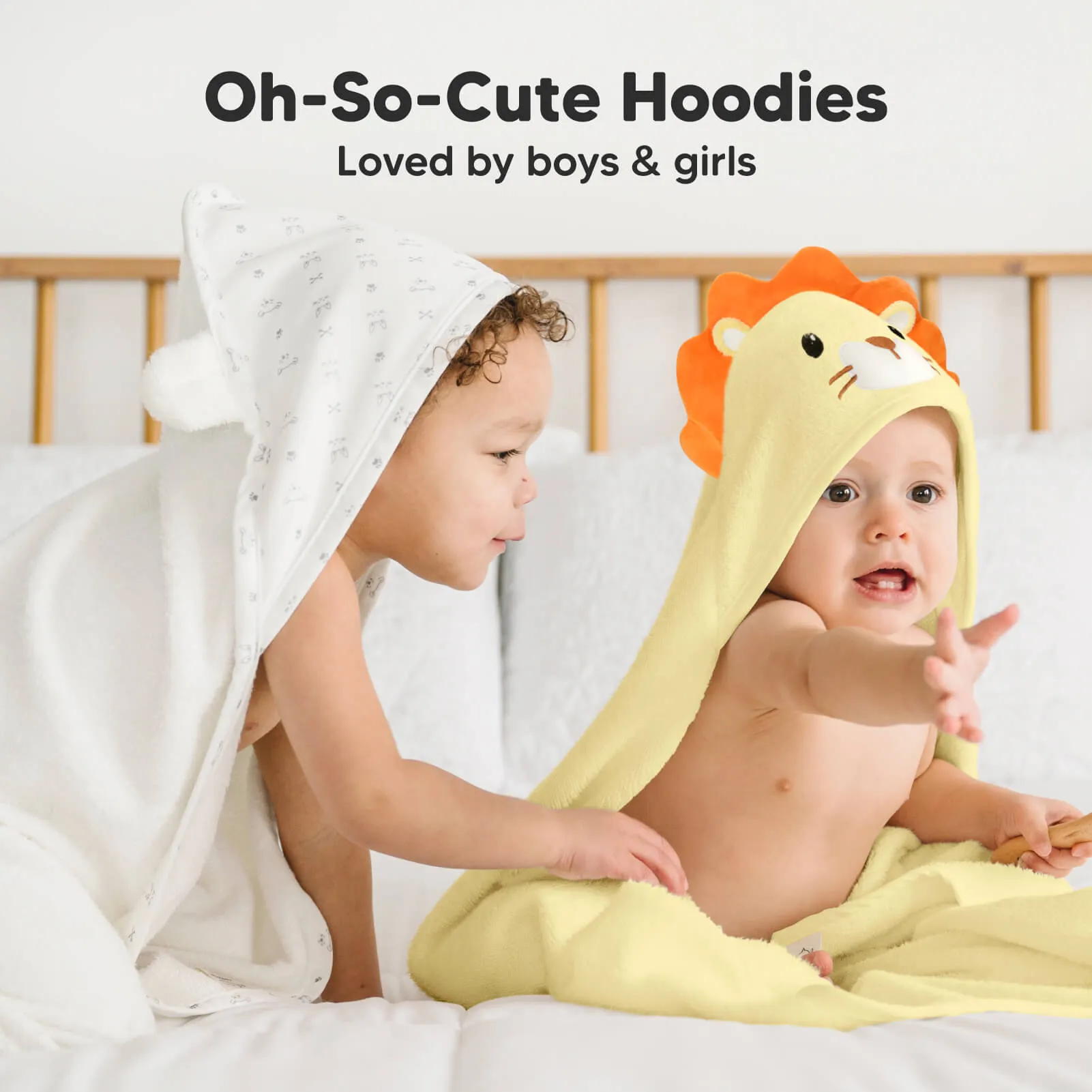 Cuddle Baby Hooded Towel (Lion)