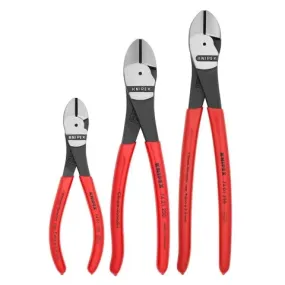 Cutters Set - Knipex 3 Pc High Leverage Diagonal Cutter Set, 00 20 05 US