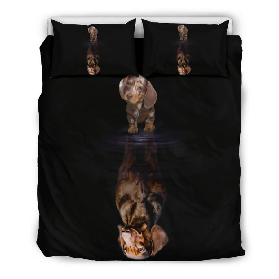 Dachshund Dream Bedding Set| Dog Lovers Bedding US King/Queen/Full/Twin Size