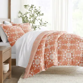 Daisy Medallion Reversible Down-Alternative Comforter Set - 12 Days of Deals