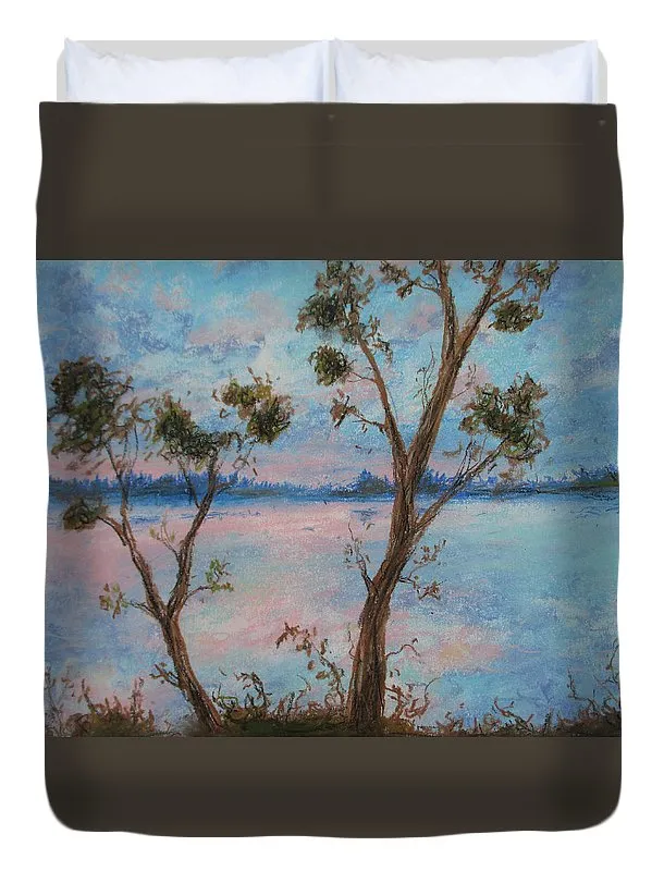 Day Night Flight Sight - Duvet Cover