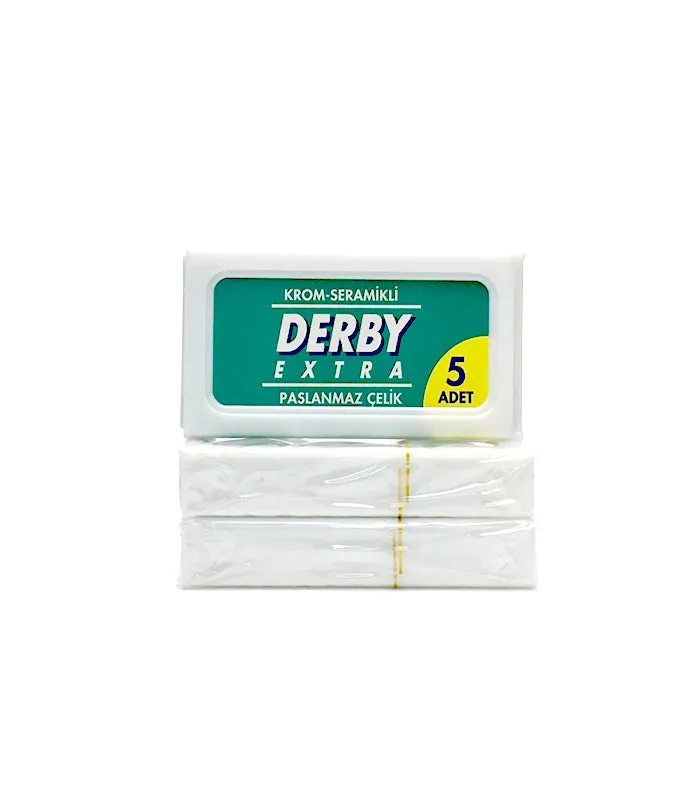 Derby - Extra Double Edge Razor Blades (5 pcs), 3 Pack