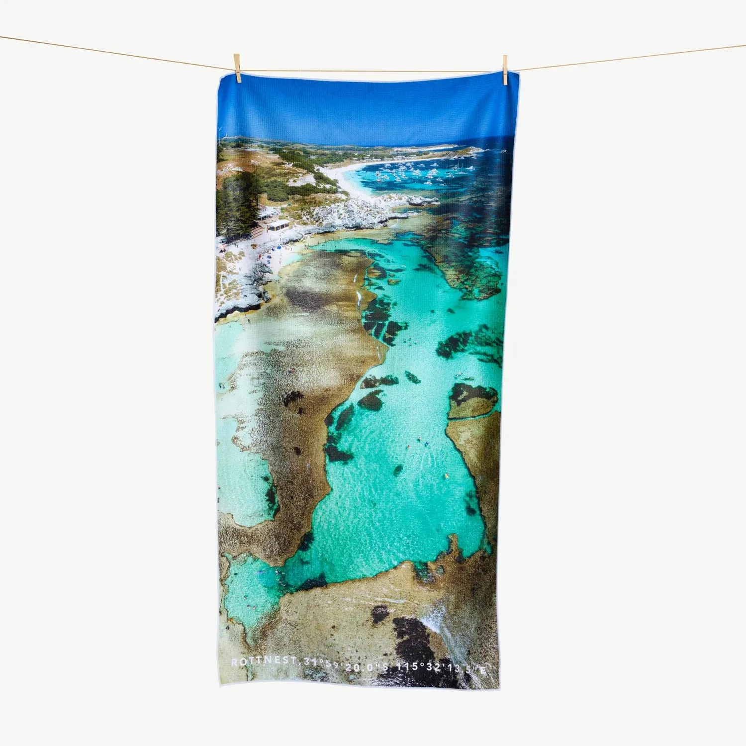 DESTINATION BEACH TOWEL | Basin Bliss