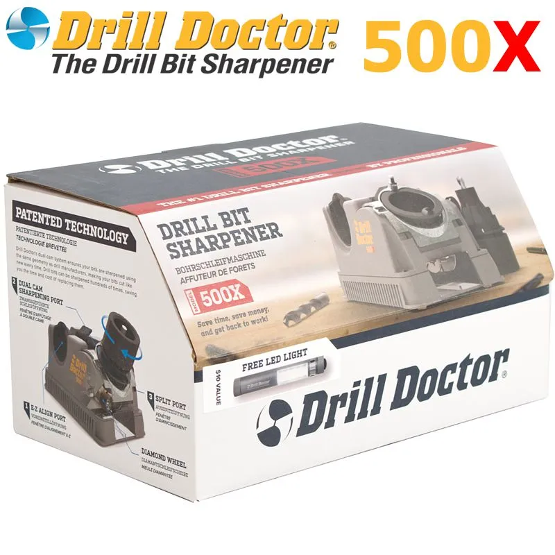 DRILL DOCTOR DRILL DOCTOR SHARPENER 2.5-13MM W/GRIND ATT DD500XI