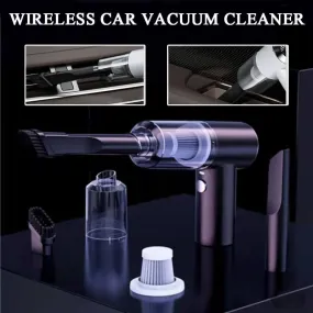 Dual-use wireless handheld vacuum cleaner for home and car