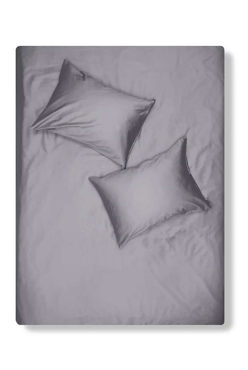 Egyptian Cotton Sateen Bedding in Grey Color