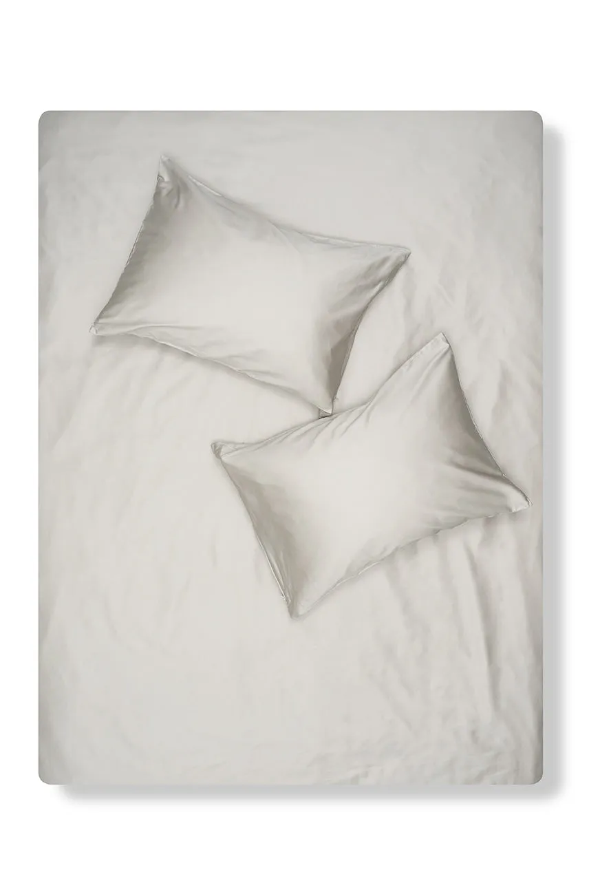 Egyptian Cotton Sateen Bedding in Sea Foam Color