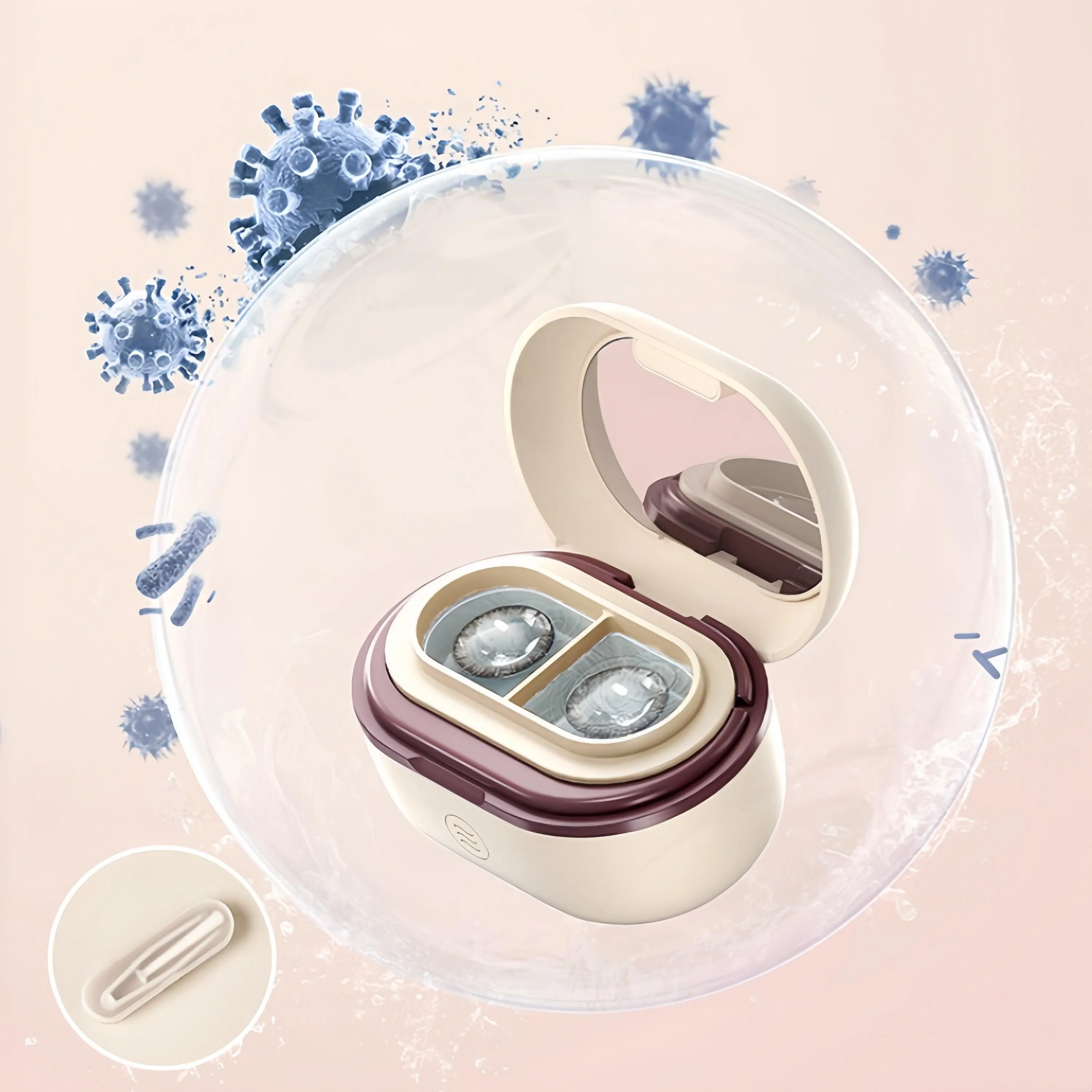 EraClean Ultrasonic Contact Lens Cleaner