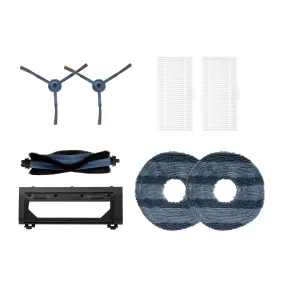 eufy Replacement Parts Kit for eufy C20 Omni Robot Vacuum, Roller Brush with Bristles and Rubber, Brush Guard, 2 Side Brushes, 2 Washable Filters, and 2 Mop Cloths