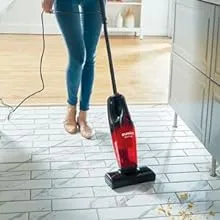 Eureka 169J 2-in-1 Quick-Up Bagless Stick Vacuum Cleaner for Bare Floors and Rugs, Red