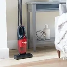 Eureka 169J 2-in-1 Quick-Up Bagless Stick Vacuum Cleaner for Bare Floors and Rugs, Red