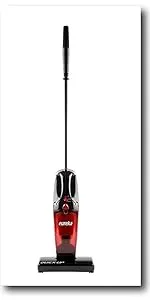 Eureka 169J 2-in-1 Quick-Up Bagless Stick Vacuum Cleaner for Bare Floors and Rugs, Red