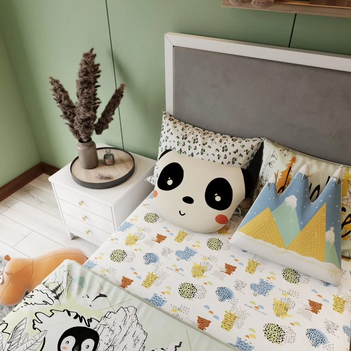 Fancy Fluff Kids Single Comforter- Animal Planet