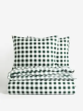 Flannel double/king duvet cover set