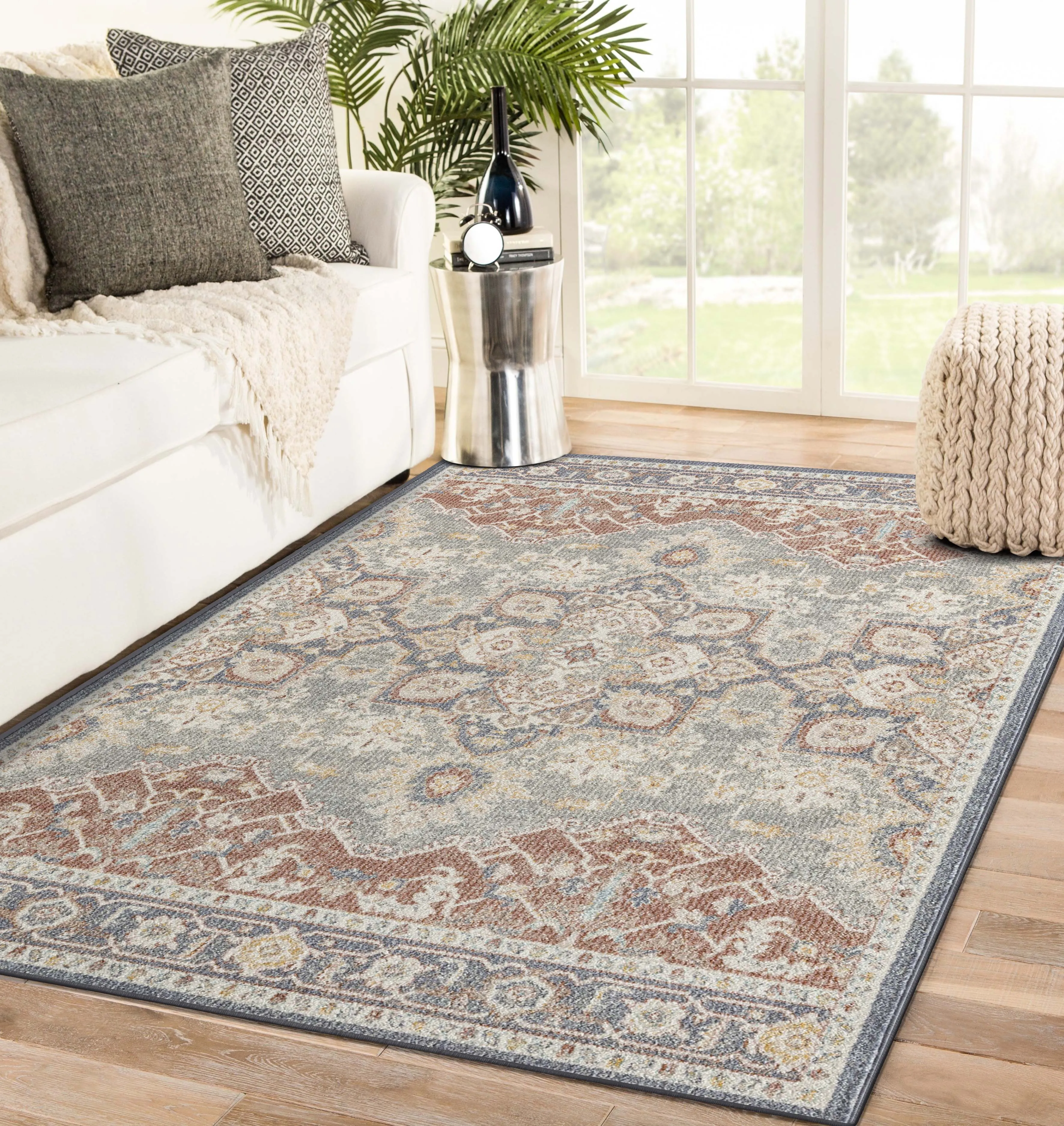 Floral Bohemian 2126 Area Rug