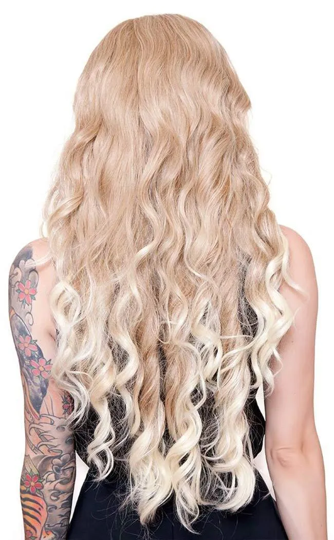 Flower Child Wavy Blonde Wig