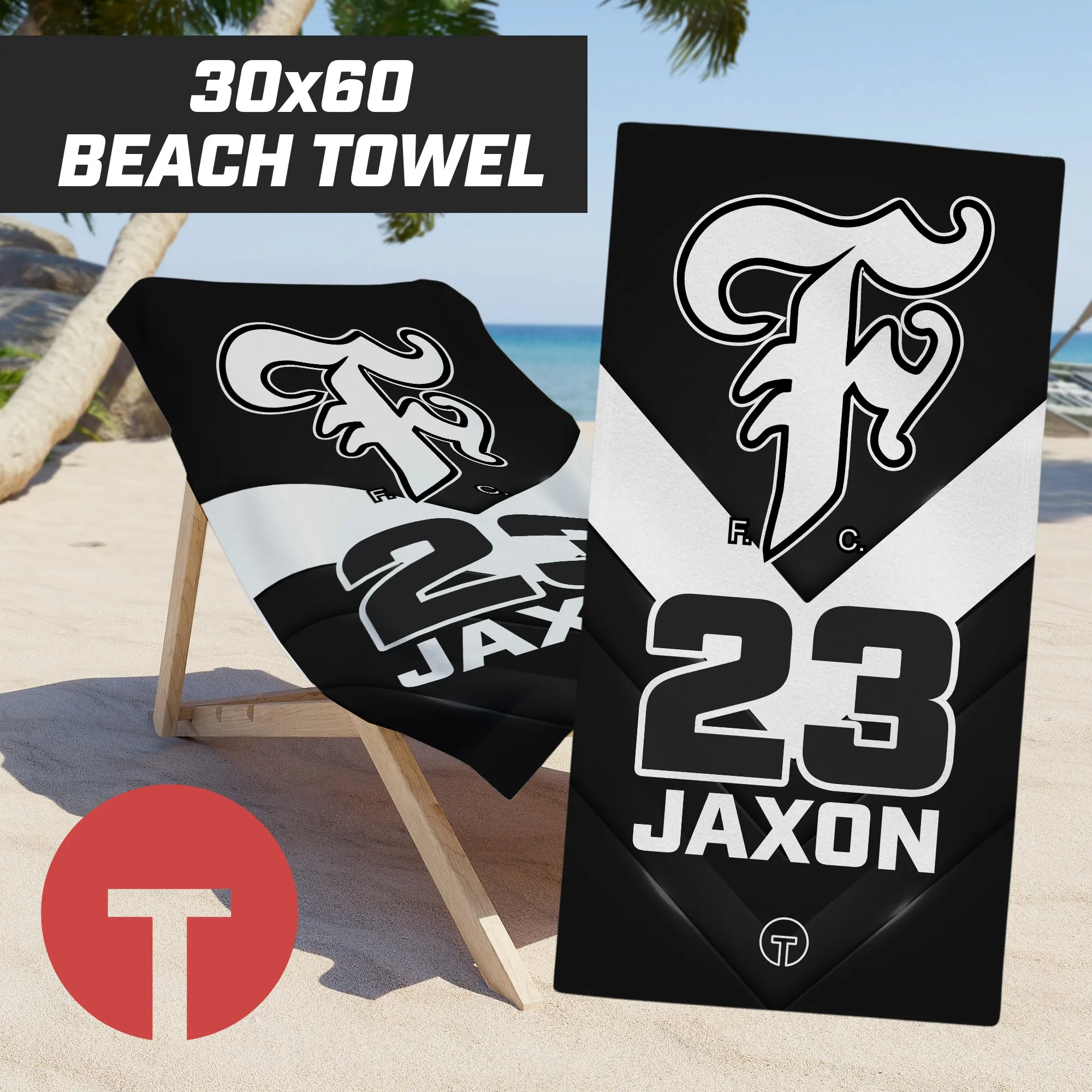 Forney FC - 30"x60" Beach Towel