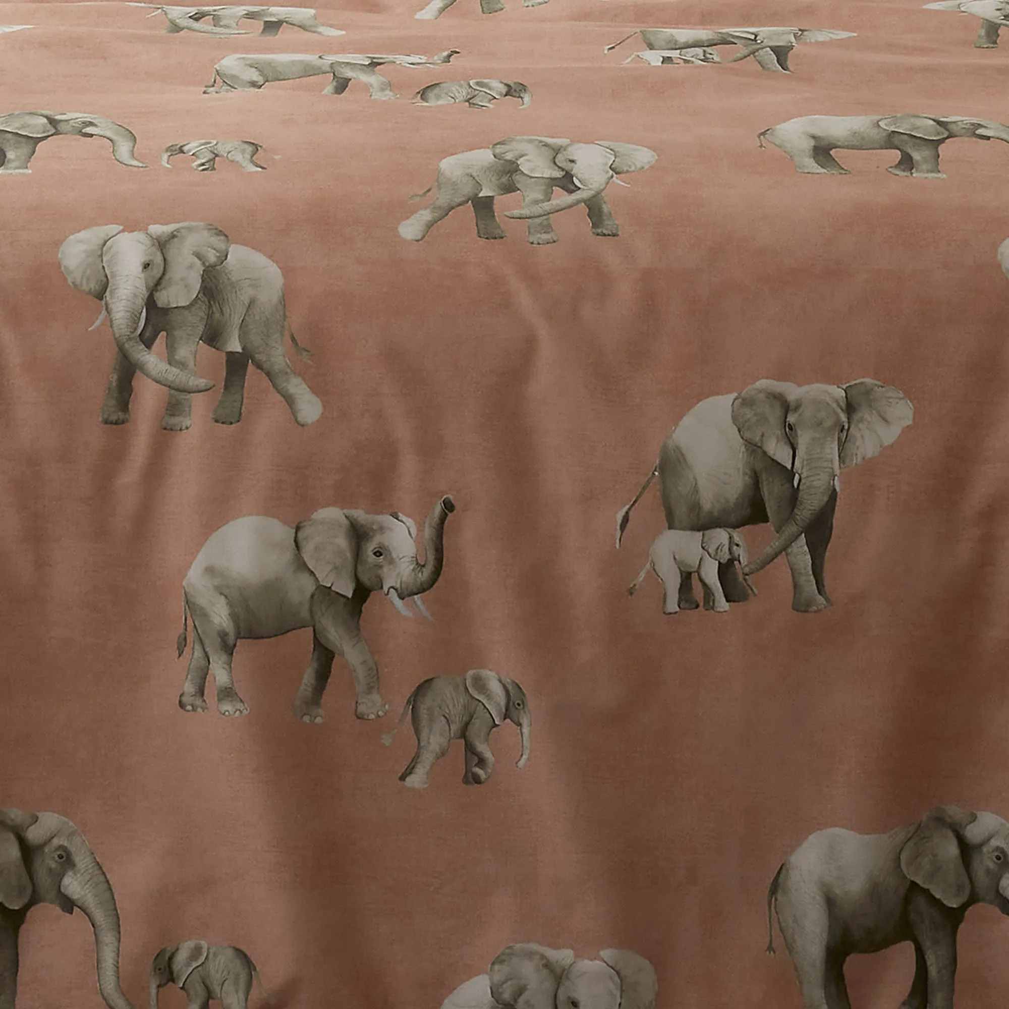 Fusion Ella the Elephant Duvet Cover Set - Natural