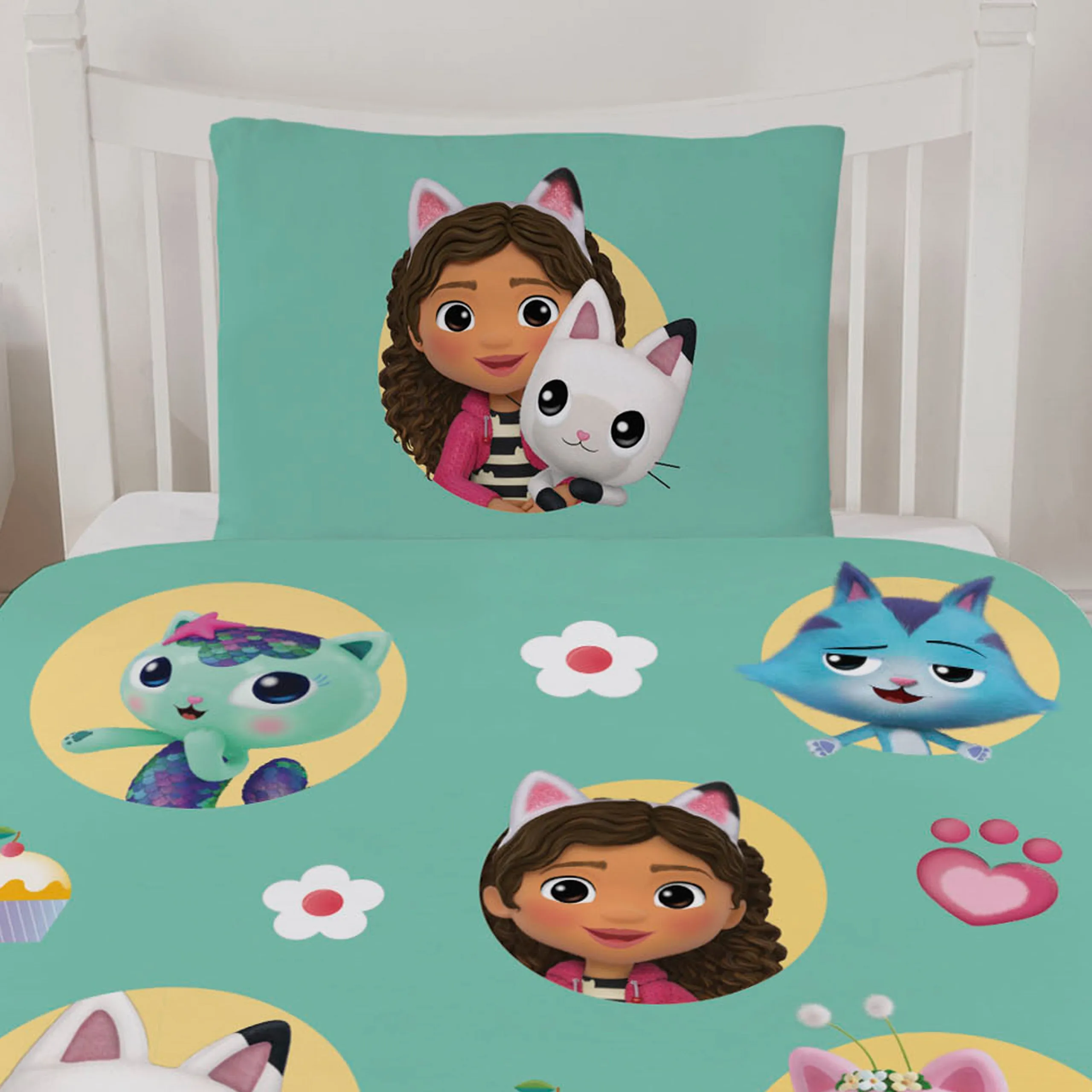 Gabbys Dollhouse Single Bedding Set